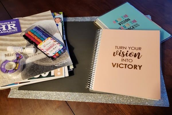 How to Create A Vision Board That Works (in 5 Easy Steps) - Learning to Be  Free